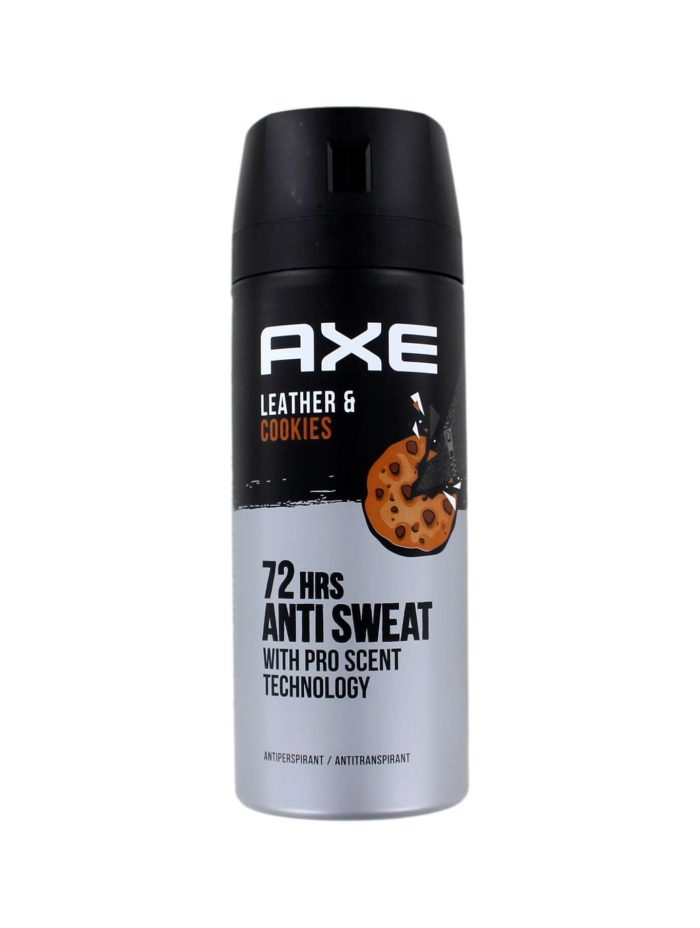 Axe Deodorant Spray Leather & Cookies Dry, 150 ml