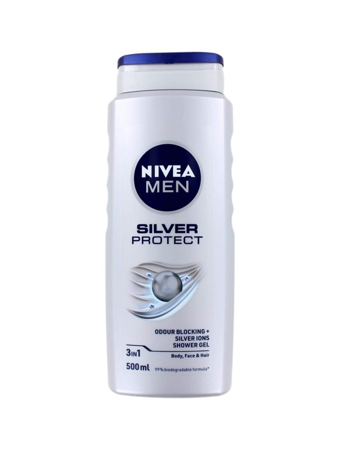 Nivea Men Douchegel Silver Protect, 500 ml
