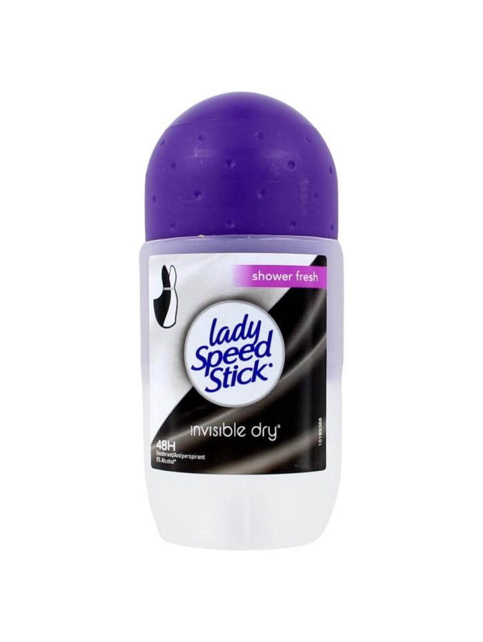 Lady Speed Stick Deodorant Roller Invisible Dry Shower Fresh, 50 ml