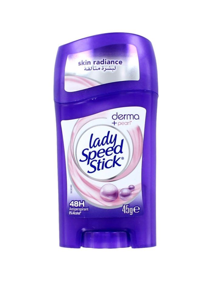 Lady Speed Stick Deodorant Stick Derma + Pearl, 45 Gram