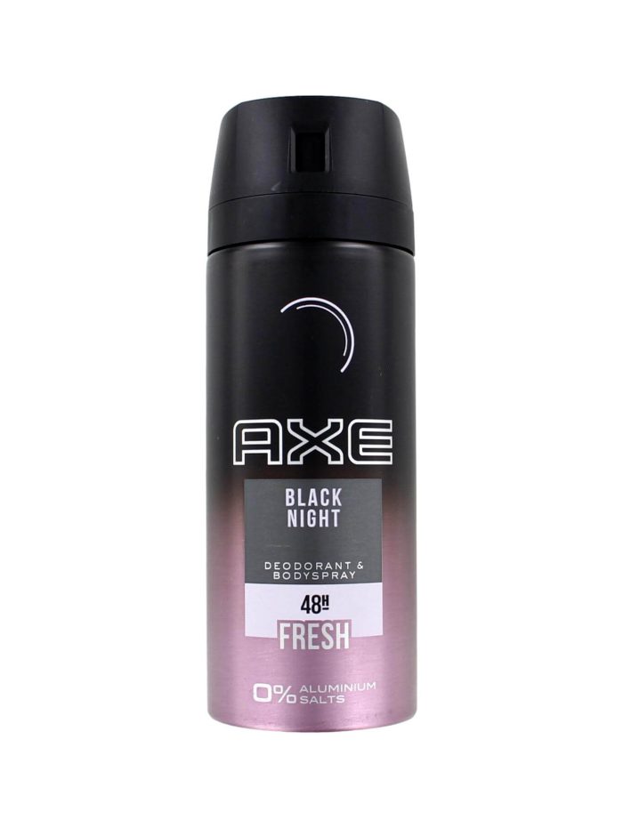 Axe Deodorant Spray Black Night, 150 ml