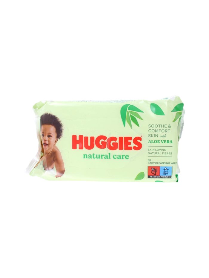 Huggies Babydoekjes Natural Care, 56 Stuks