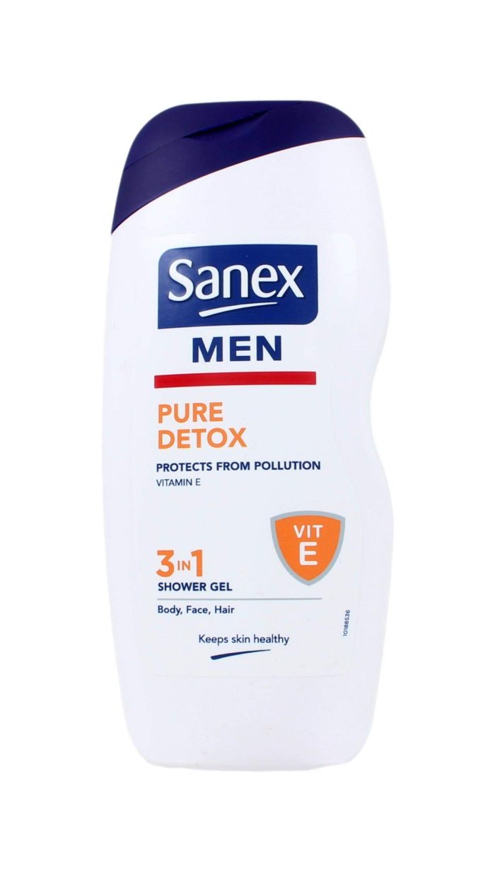 Sanex Douchegel For Men Pure Detox 3in1, 250 ml