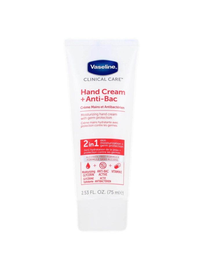 Vaseline Handcreme Anti Bacterieel 2in1, 75 ml