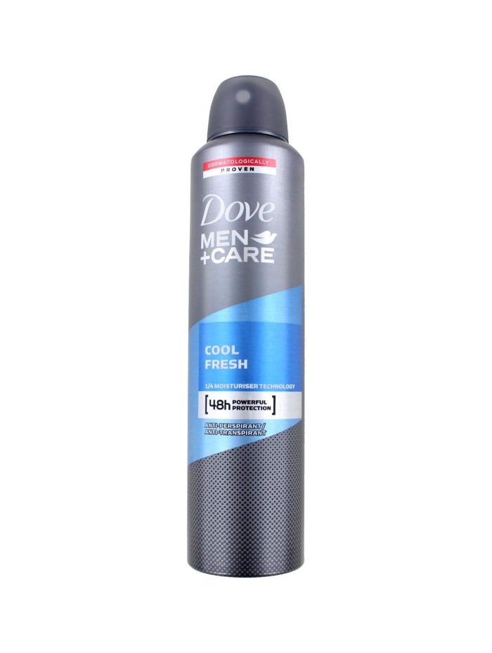 Dove Men+Care Deodorant Spray Cool Fresh, 250 ml