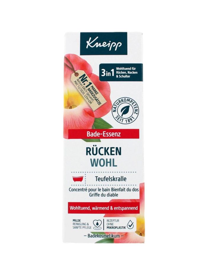 Kneipp Badolie Rucken Wohl Duivelsklauw, 100 ml