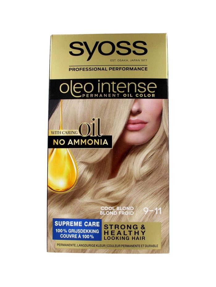 Syoss Oleo Intense Haarverf 9-11 Cool Blond
