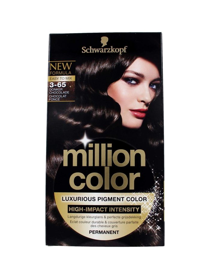 Million Color Haarverf 3-65 Donker Chocolade
