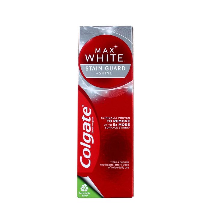 Colgate Tandpasta Max White Stain Guard + Shine 50 ml