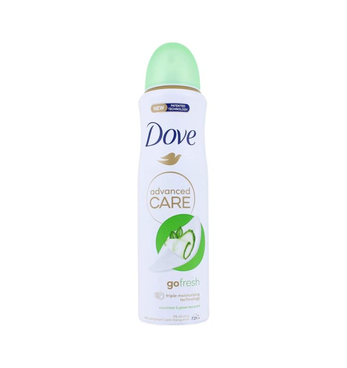 Dove Deodorant Spray Go Fresh Komkommer & Groene Thee 72h, 150 ml