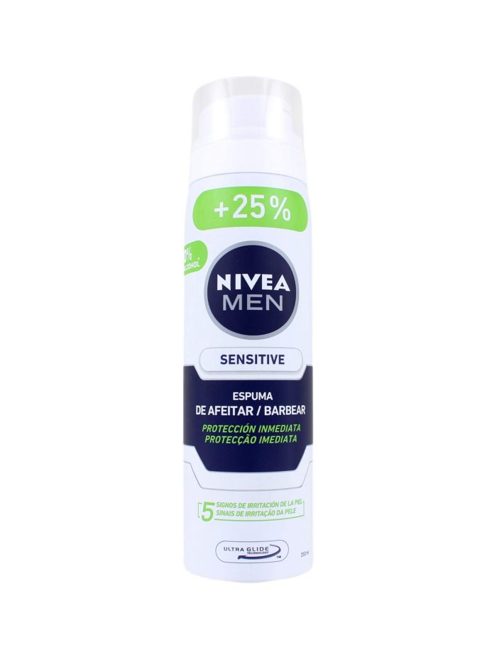 Nivea Men Scheerschuim Sensitive, 250 ml