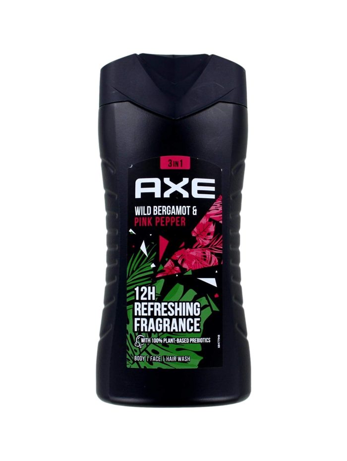 Axe Douchegel Wild Fresh Bergamot & Pink Pepper, 250 ml