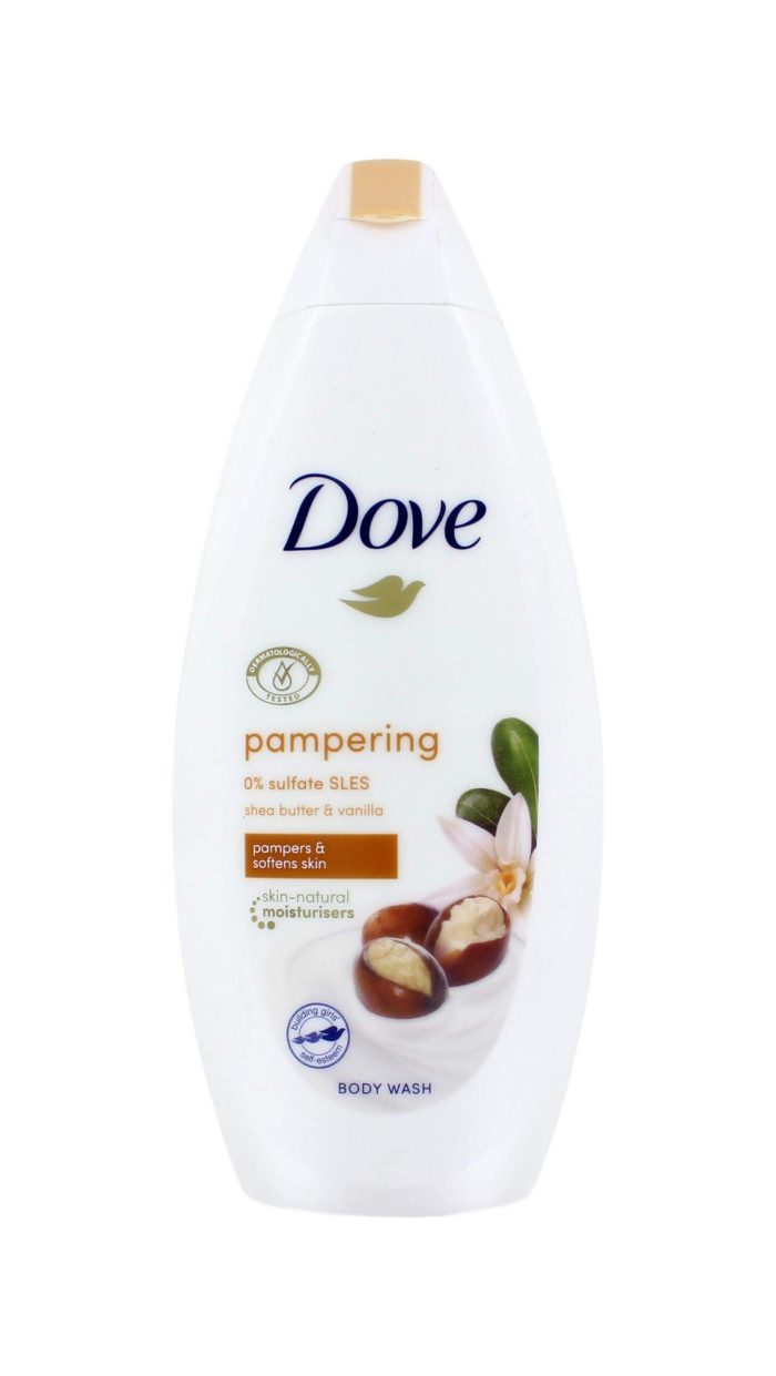 Dove Douchegel Pampering Shea Butter, 225 ml