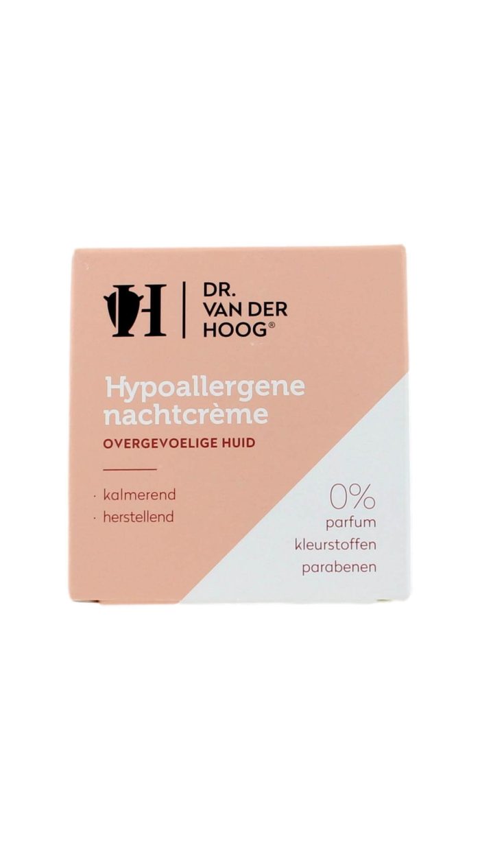 Dr. Van der Hoog Nachtcreme Hypoallergeen, 50 ml