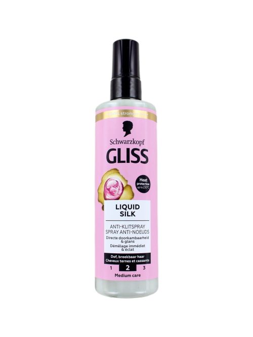 Gliss Kur Anti Klit Spray Liquid Silk, 200 ml