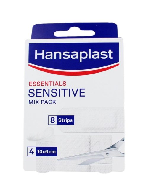 Hansaplast Pleisters Sensitive Mix Pack, 12 Stuks