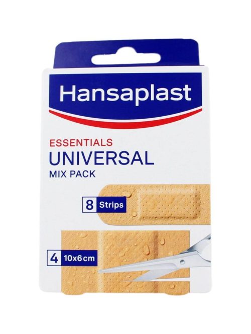 Hansaplast Pleisters Universal Mix Pack, 12 stuks