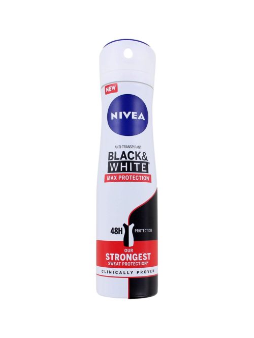 Nivea Deodorant Spray Black & White Max Protection, 150 ml