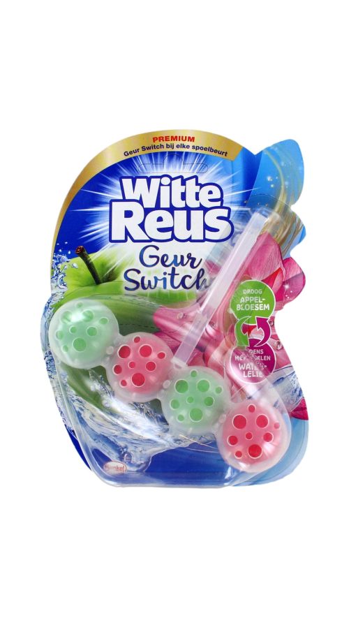 Witte Reus Flush Geur Switch Appelbloesem & Waterlelie, 50 Gram