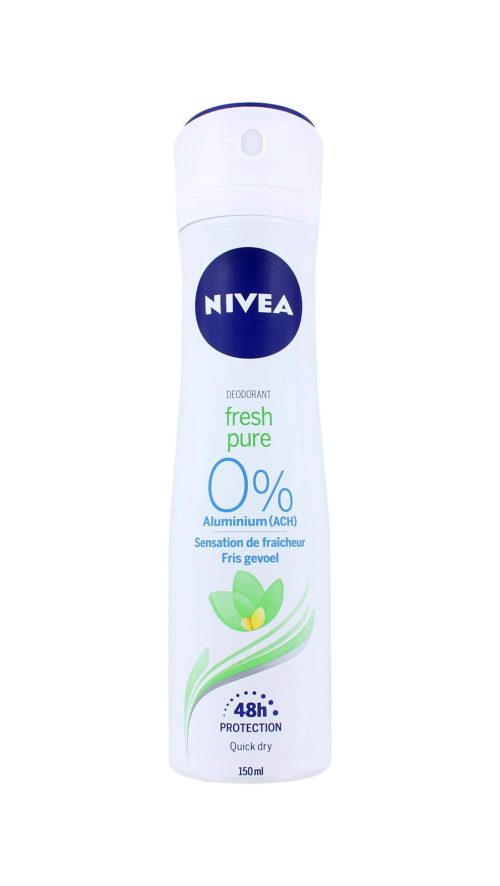 Nivea Deodorant Spray Fresh Pure 0%, 150 ml