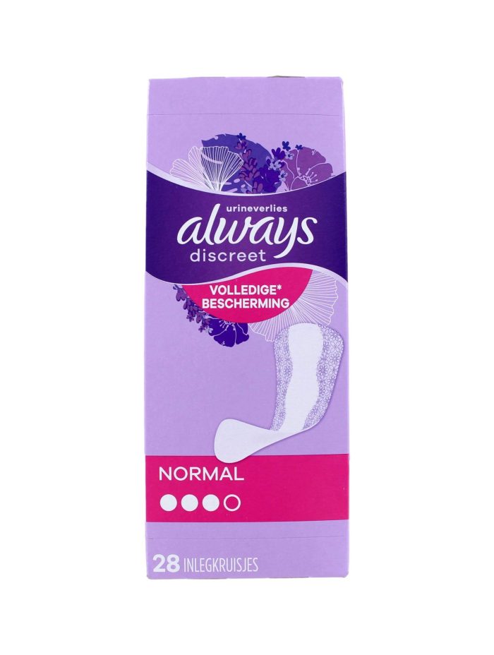 Always Discreet Inlegkruisjes Normal, 28 stuks