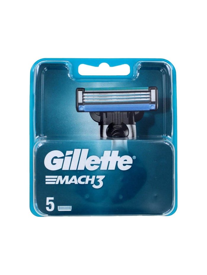 Gillette Scheermesjes Mach3, 5 Stuks