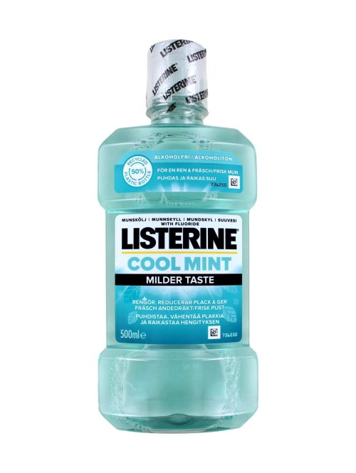 Listerine Mondwater Cool Mint Milde Smaak, 500 ml