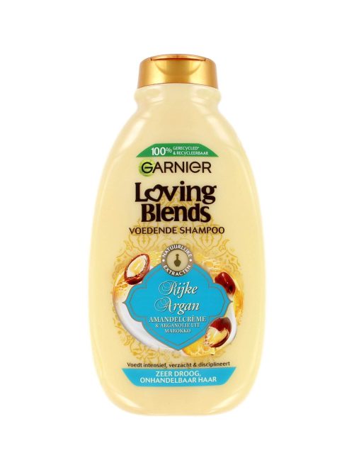 Garnier Loving Blends Shampoo Rijke Argan & Amandelcreme, 300 ml