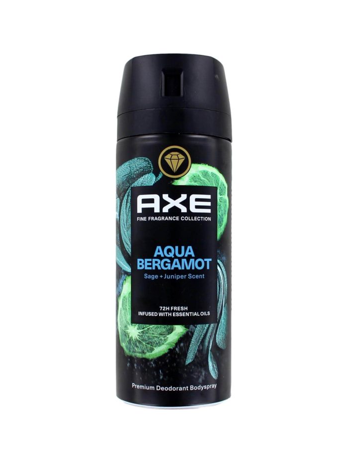 Axe Deodorant Spray Aqua Bergamot, 150 ml