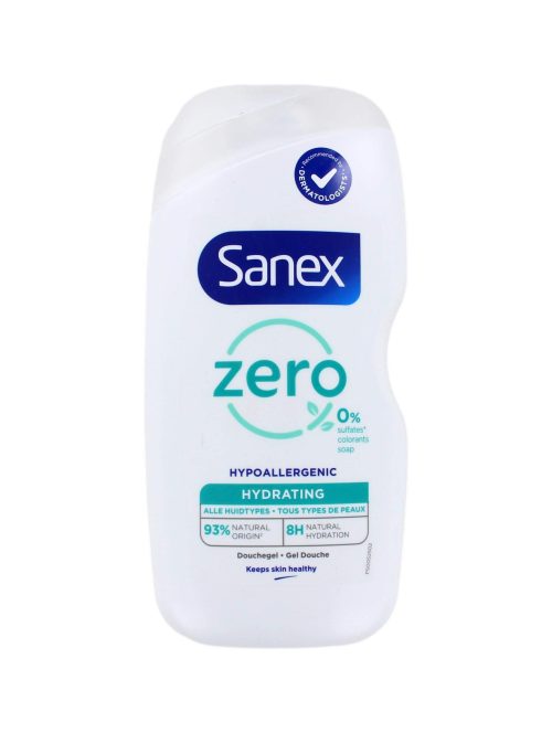 Sanex Douchegel Zero% Hydraterend, 400 ml