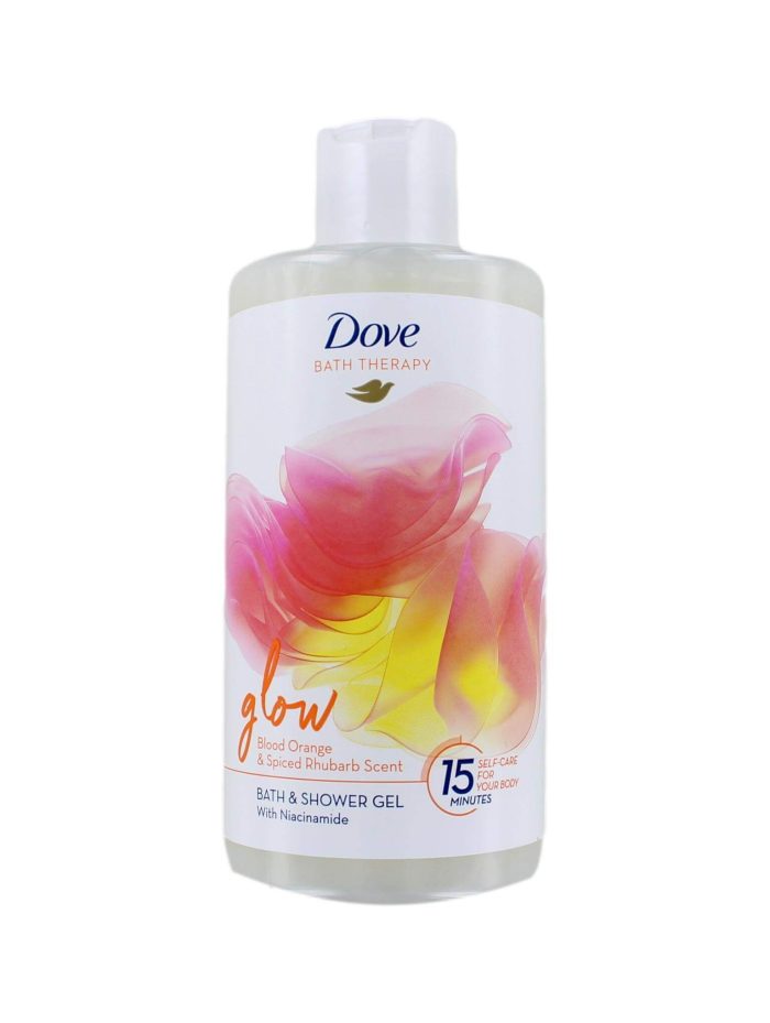 Dove Bad & Douchegel Therapy Glow, 400 ml