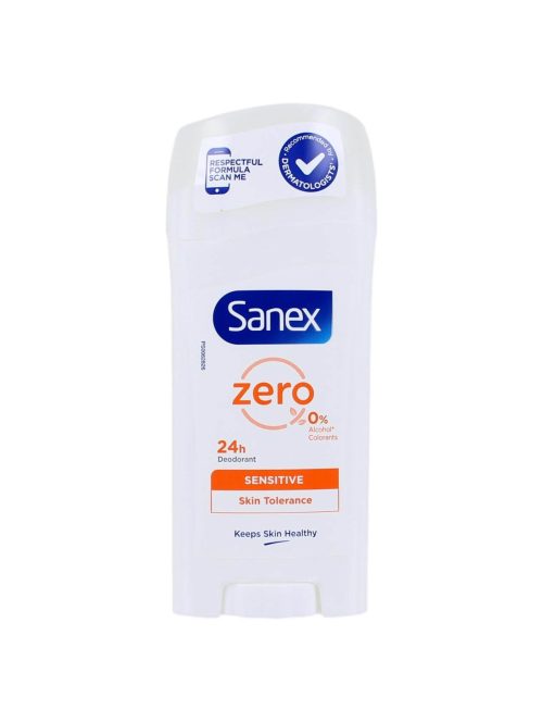 Sanex Deodorant Stick Zero% Sensitive, 65 ml