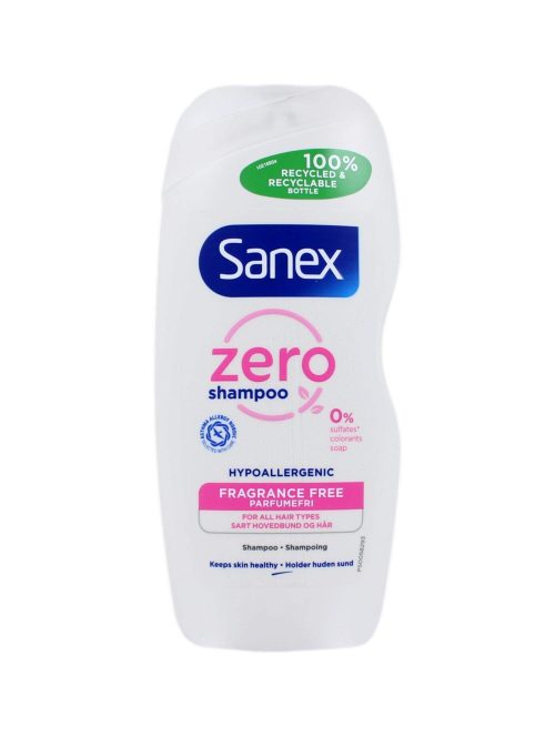 Sanex Shampoo Zero% Normaal Haar, 250 ml